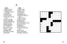 Alternative view 7 of Sip & Solve Easy Mini Crosswords