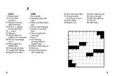 Alternative view 3 of Sip & Solve Hard Mini Crosswords