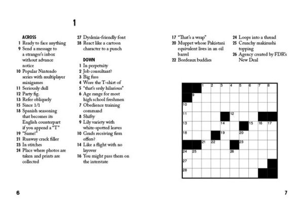 Sip & Solve Hard Mini Crosswords