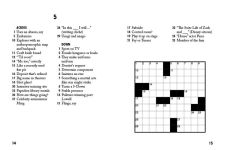 Alternative view 6 of Sip & Solve Hard Mini Crosswords