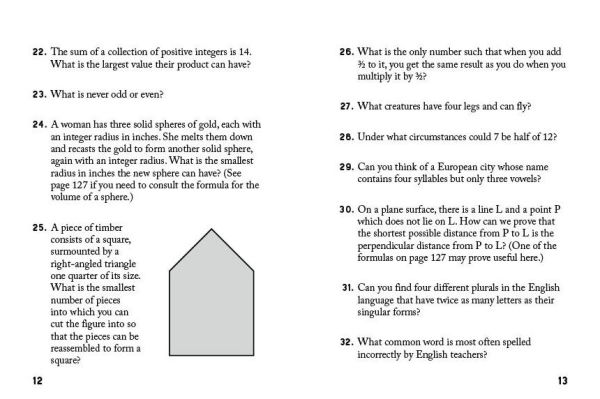 Sip & Solve Two-Minute Brainteasers