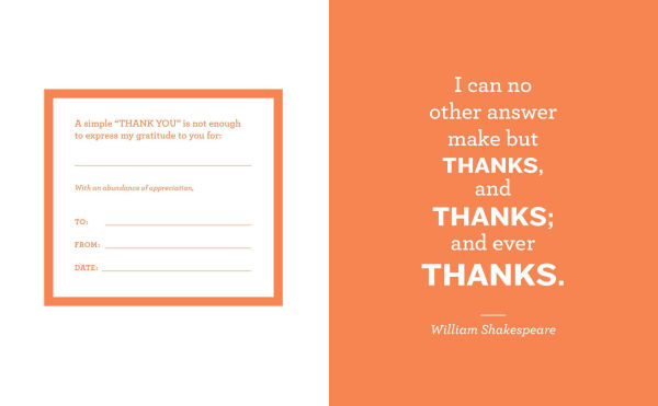 Dear You: Thank You!: A Book's Worth of Gratitude Especially for You