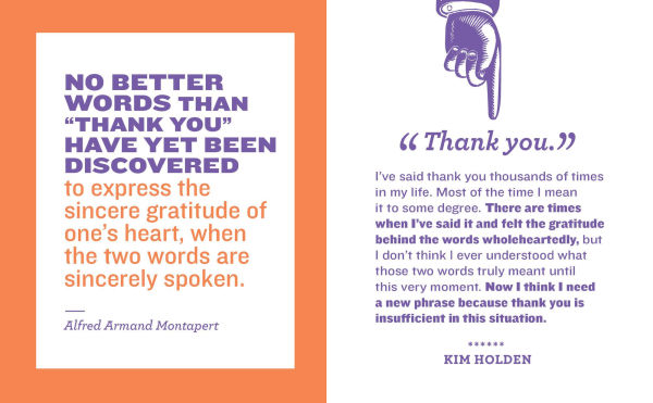 Dear You: Thank You!: A Book's Worth of Gratitude Especially for You