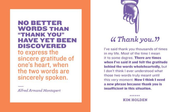 Dear You: Thank You!: A Book's Worth of Gratitude Especially for You