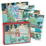 Alternative view 2 of Christmas at Union Square Greenmarket Holiday Notecards