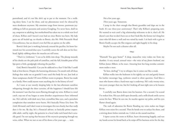 Hannah Tate, Beyond Repair: A Novel