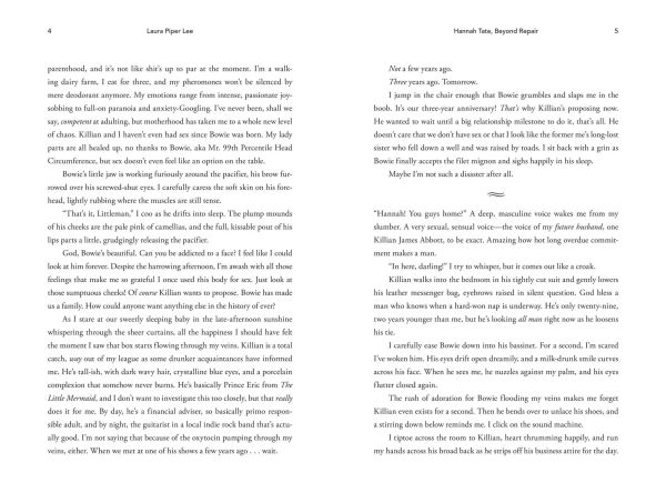 Hannah Tate, Beyond Repair: A Novel