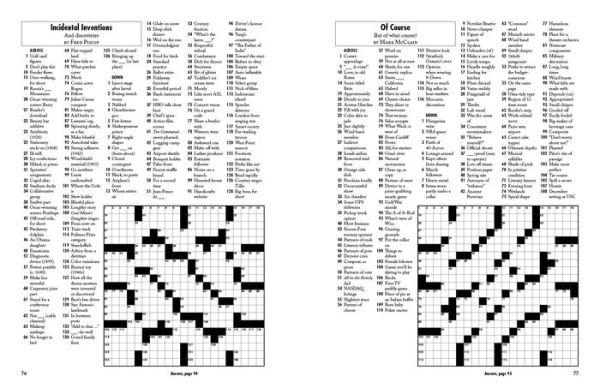 Unplugged Weekend Crosswords
