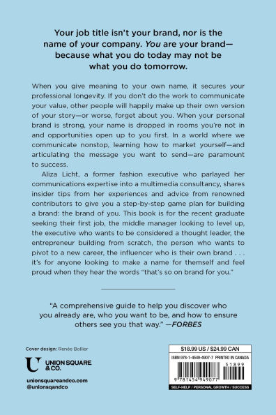On Brand: Shape Your Narrative. Share Vision. Shift Their Perception.
