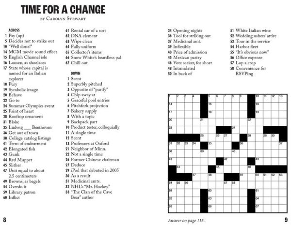 Vacation Crosswords: 50+ Puzzles Perfect for Plane Rides and Poolsides