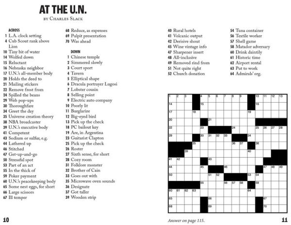 Vacation Crosswords: 50+ Puzzles Perfect for Plane Rides and Poolsides