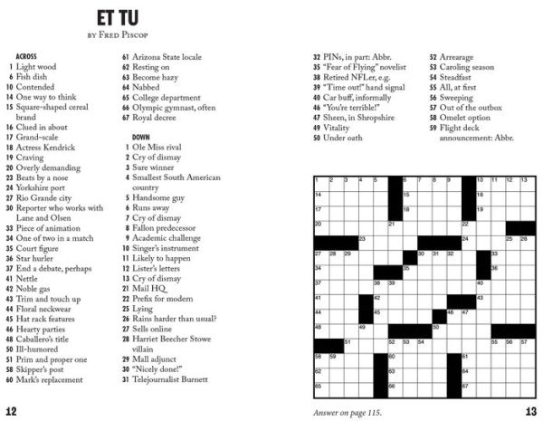 Vacation Crosswords: 50+ Puzzles Perfect for Plane Rides and Poolsides