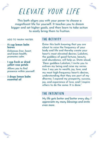 Blissful Baths: 40 Rituals for Self-Care and Relaxation