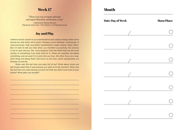 Manifest Your Year: 12-Month Perpetual Planner