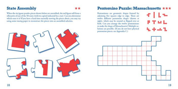 The United States of Puzzles: Word Games, Brainteasers, Trivia, and More!