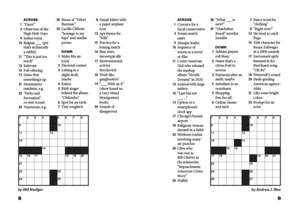 Vox Mega Book of Mini Crosswords: 150 High-Speed 9x9 Puzzles
