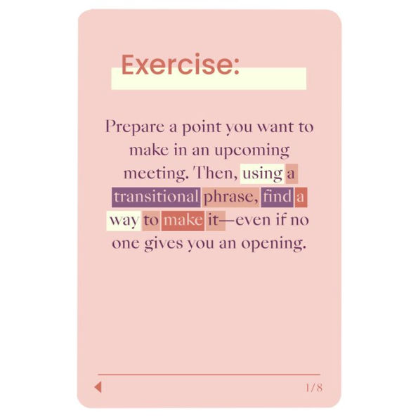 Make Your Voice Heard: A Deck of 72 Tips and Techniques for Effective Communication at Work