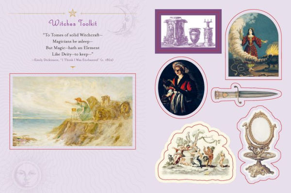 Wicca Sticker Book: More than 400 Magickal & Mystical Stickers