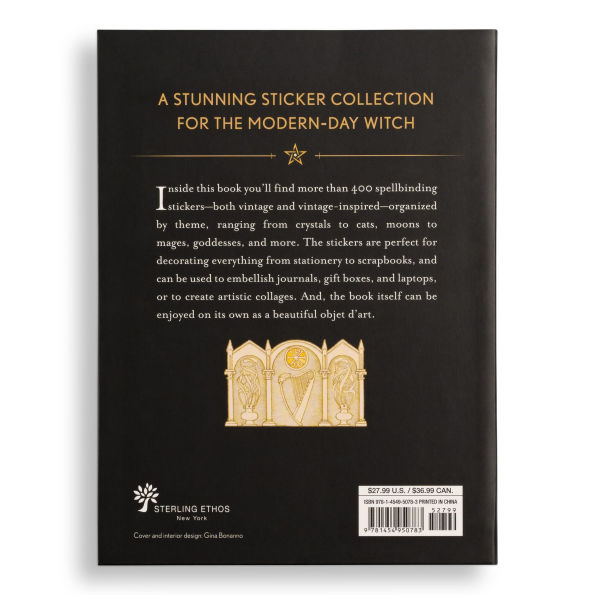 Wicca Sticker Book: More than 400 Magickal & Mystical Stickers