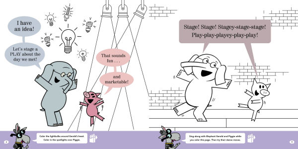 We Are in an ACT-ivity Book!: An ELEPHANT & PIGGIE Theatrical Event