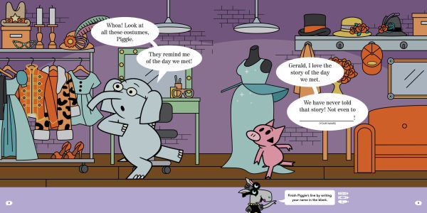 We Are in an ACT-ivity Book!: An ELEPHANT & PIGGIE Theatrical Event