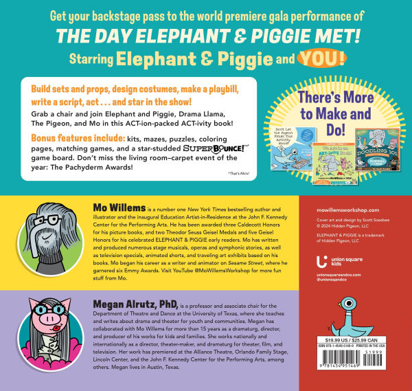 We Are in an ACT-ivity Book!: An ELEPHANT & PIGGIE Theatrical Event