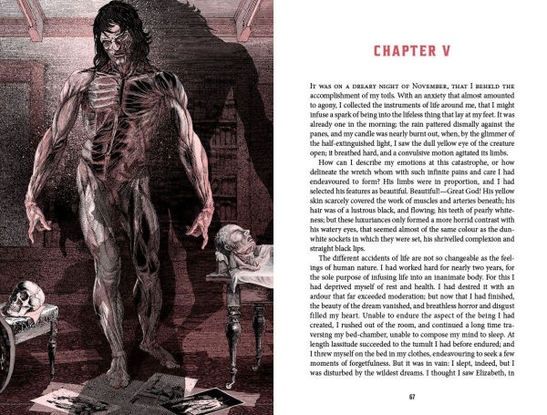 Frankenstein: Deluxe Illustrated Classics