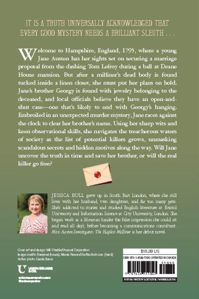 Miss Austen Investigates: The Hapless Milliner: A Novel