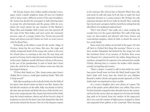 Miss Austen Investigates: The Hapless Milliner: A Novel