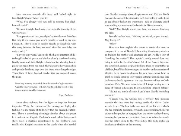 Miss Austen Investigates: A Fortune Most Fatal