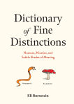 Alternative view 1 of Dictionary of Fine Distinctions: Nuances, Niceties, and Subtle Shades of Meaning