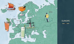 Alternative view 13 of The Cocktail Atlas: Around the World in 200+ Drinks - A Cocktail Book