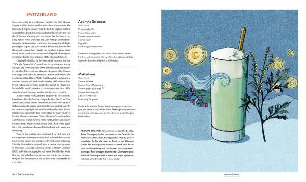 the Cocktail Atlas: Around World 200+ Drinks - A Book