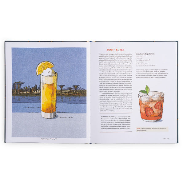 the Cocktail Atlas: Around World 200+ Drinks - A Book