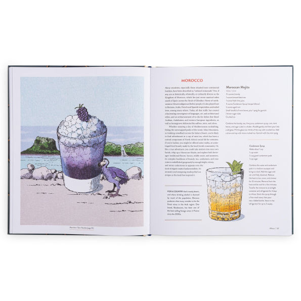 the Cocktail Atlas: Around World 200+ Drinks - A Book