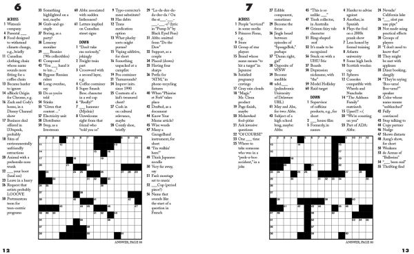 A-to-Gen Z Crosswords: 72 Puzzles That Hit Different