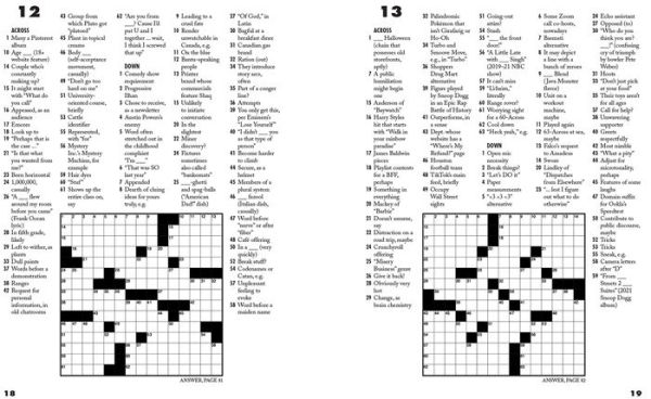 A-to-Gen Z Crosswords: 72 Puzzles That Hit Different