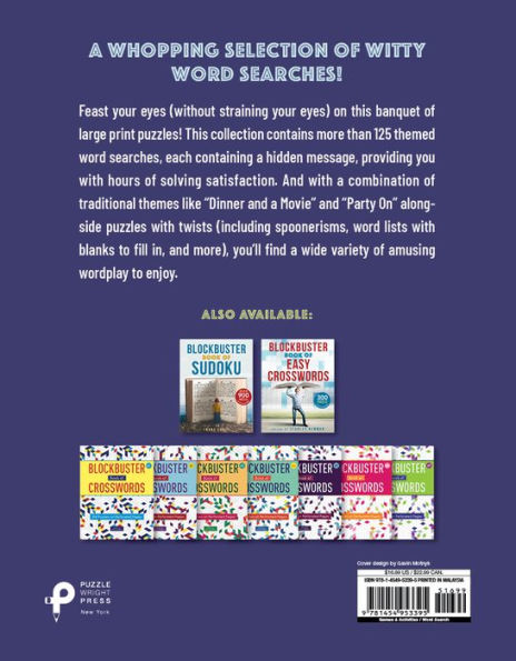 Blockbuster Book of Large Print Word Searches