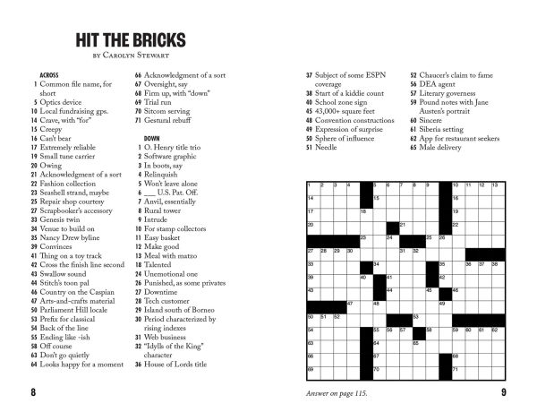 Getaway Crosswords: 50+ Puzzles Perfect for Road Trips and Cruise Ships