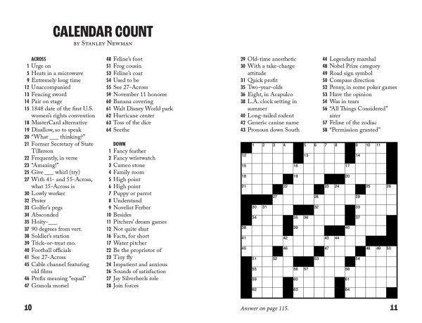 Getaway Crosswords: 50+ Puzzles Perfect for Road Trips and Cruise Ships