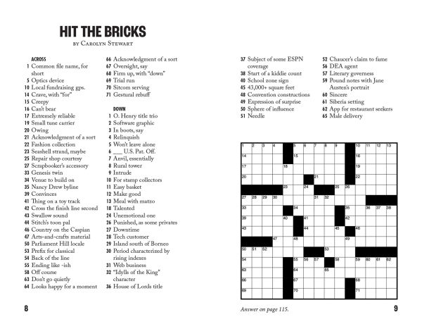 Getaway Crosswords: 50+ Puzzles Perfect for Road Trips and Cruise Ships