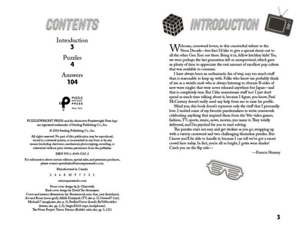 Grids Just Wanna Have Fun: Awesome '80s Crosswords