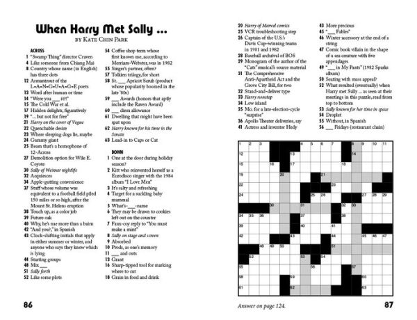 Grids Just Wanna Have Fun: Awesome '80s Crosswords