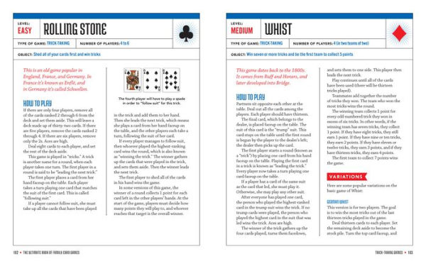 The Ultimate Book of Family Card Games: Over 50 Games!