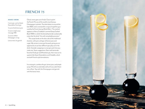 Sparkling: Champagne and Sparkling Cocktails for Any Occasion - A Cocktail Book