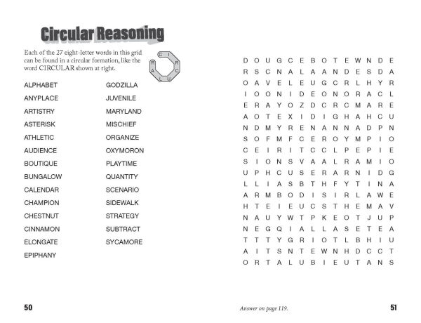 Off-the-Wall Word Searches
