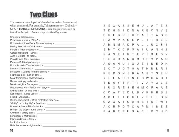 Off-the-Wall Word Searches