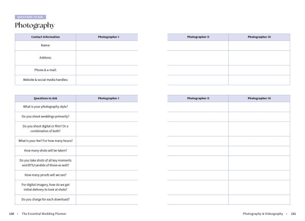 The Essential Wedding Planner Book of Lists: Tools, Task Lists & Tips to Plan Your Perfect Day