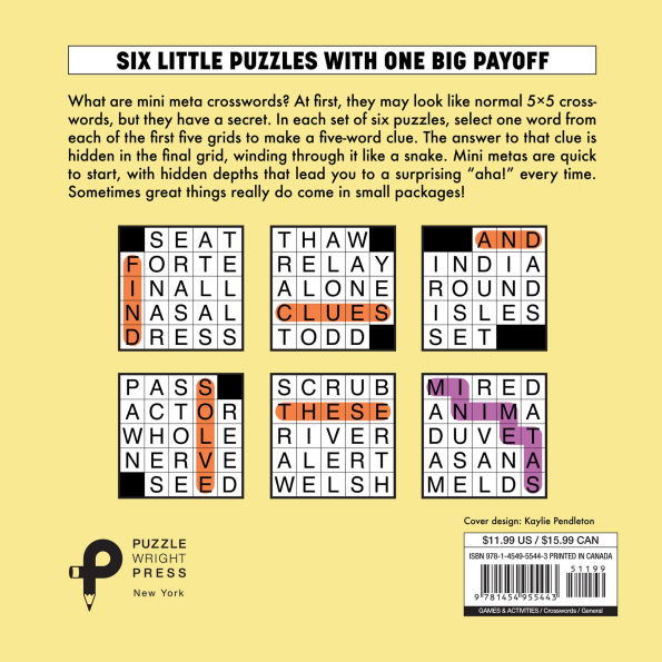 Mini Meta Crosswords: As Seen in The Washington Post