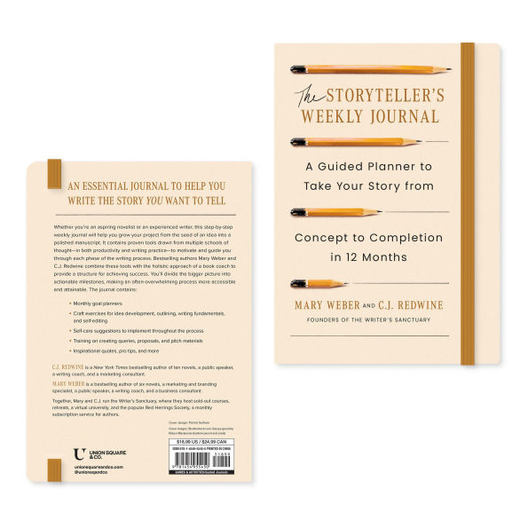 The Storyteller's Weekly Journal: A Guided Planner to Take Your Story from Concept to Completion in 12 Months